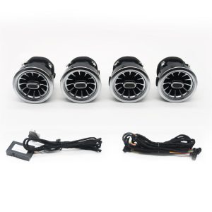 Auto Front Air Vents Air Condition Colorful Atmosphere Light AC Vent for Mercedes-Benz V-class W447