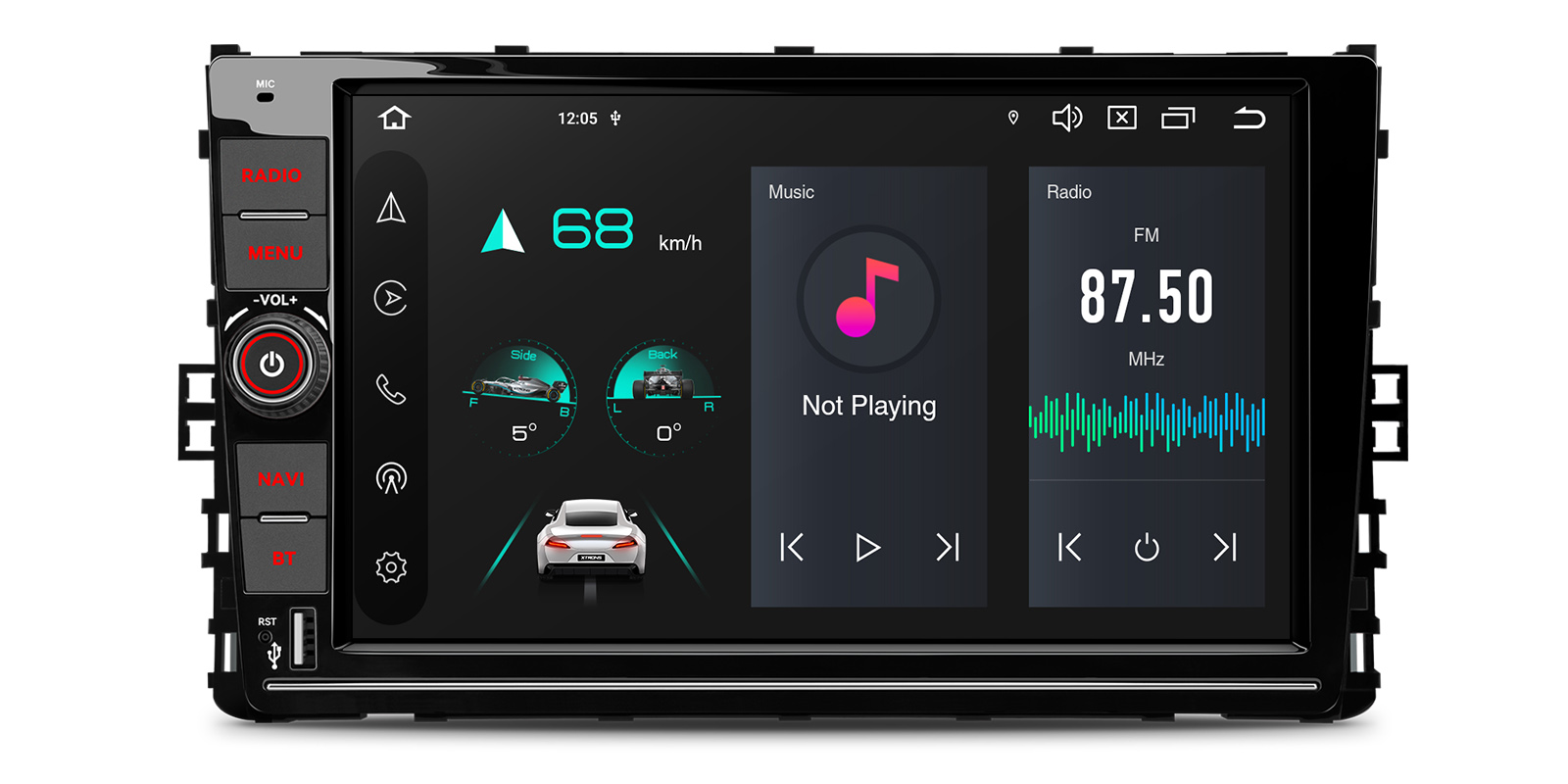 Volkswagen | Android 14 | Octa Core | 4GB RAM & 64GB ROM | Global 4G LTE Solution | PX94MTNVGS - Image 3