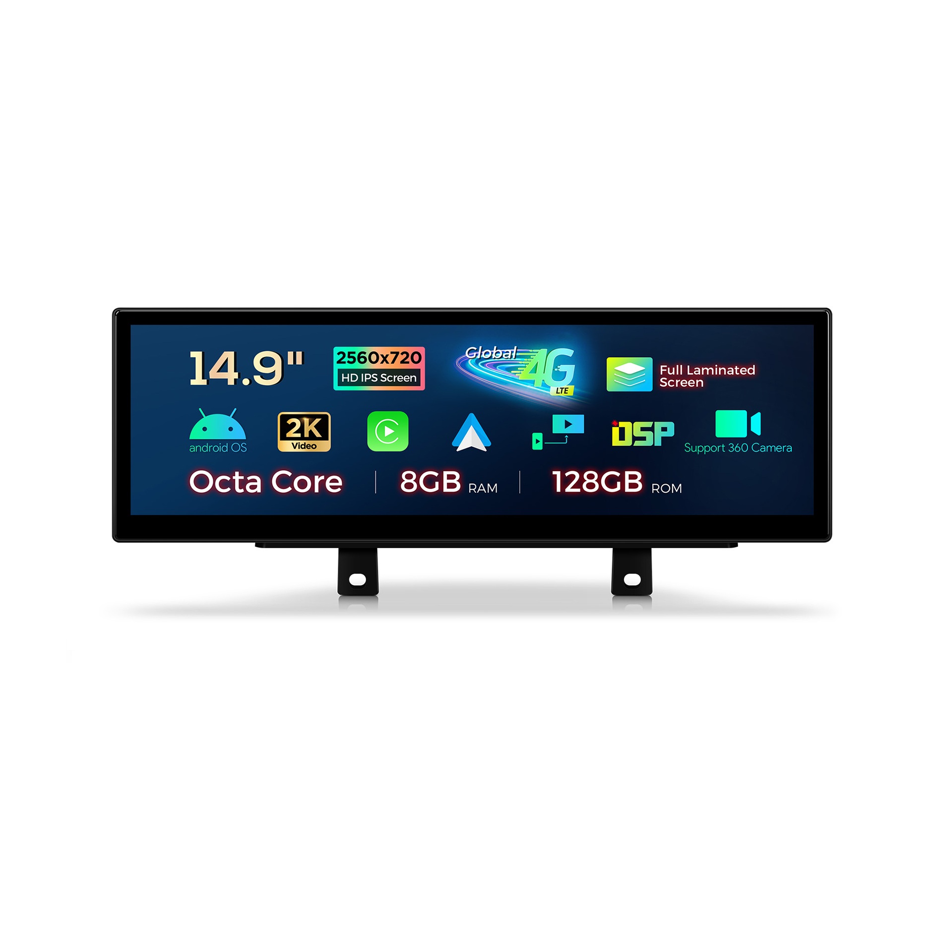 BMW | 3 Series/4 Series | Android OS & OEM system | Octa-core | 8GB RAM & 128GB ROM | Global 4G LTE | QLBH44THEVR3