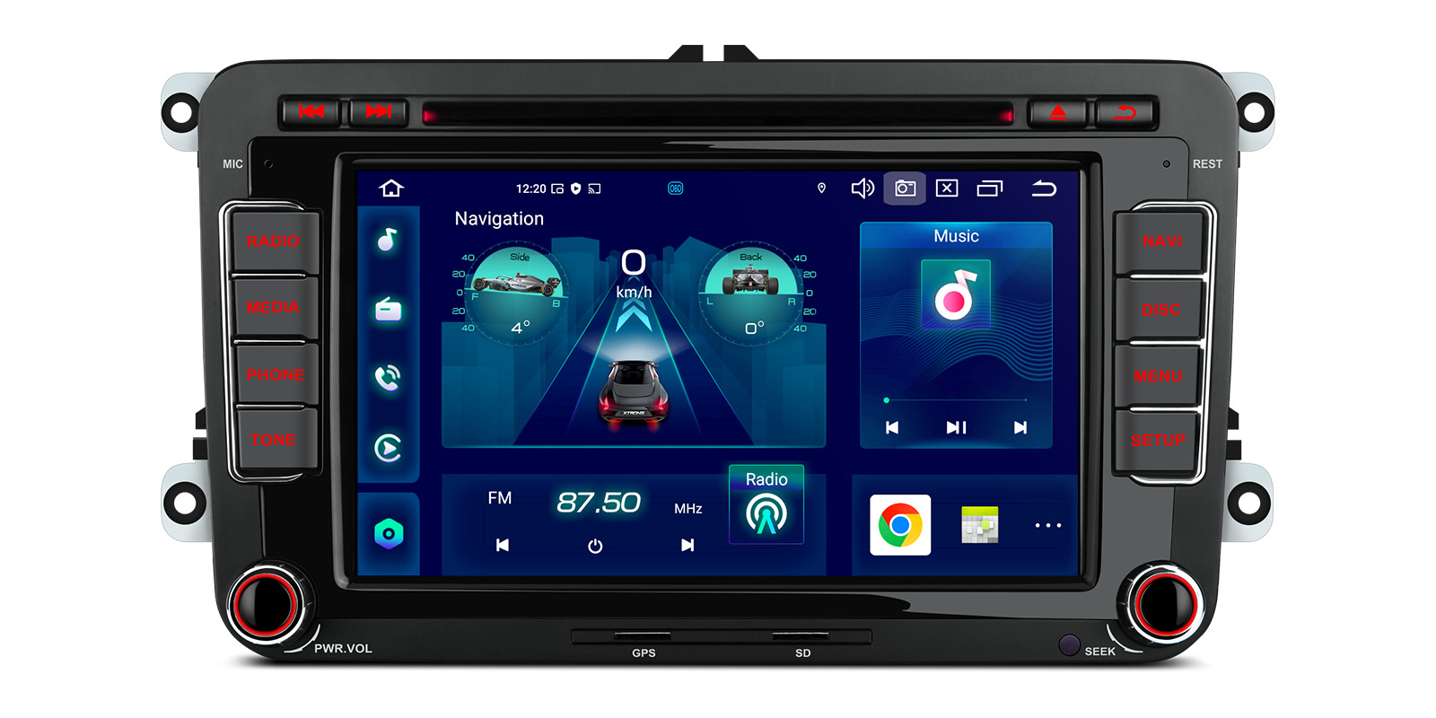 VW/Skoda/Seat | Android 14 | Octa Core | 4GB RAM & 64GB ROM | Global 4G LTE Solution | PX74MTVL - Image 3