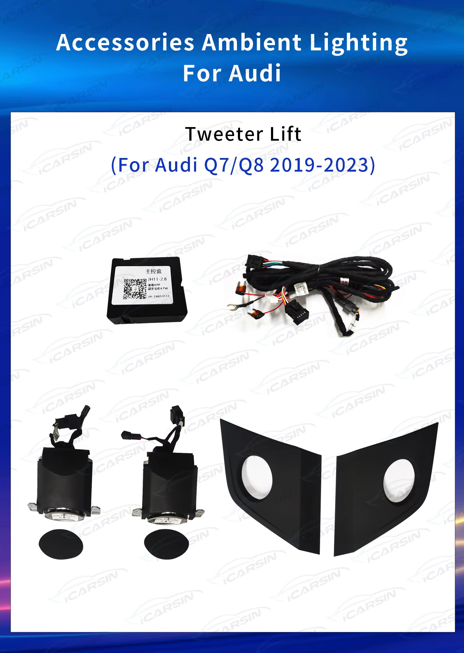 Audi Pop Up Tweeters with MMI & App control (A4, A5, A6, A8, Q5, Q7, Q8) - Image 10