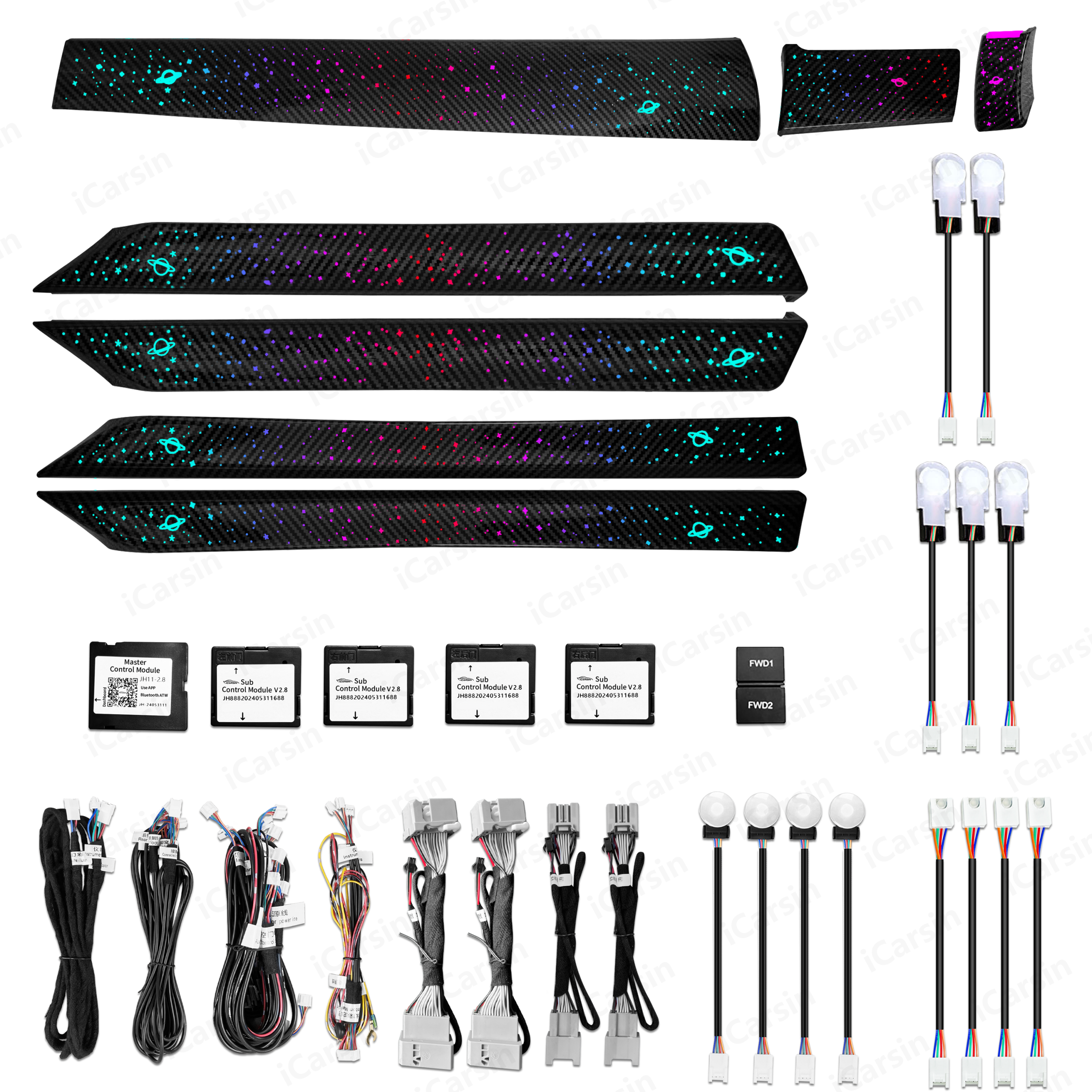 Civic FC/FK Ambient Lighting Kit (RHD) - Image 2